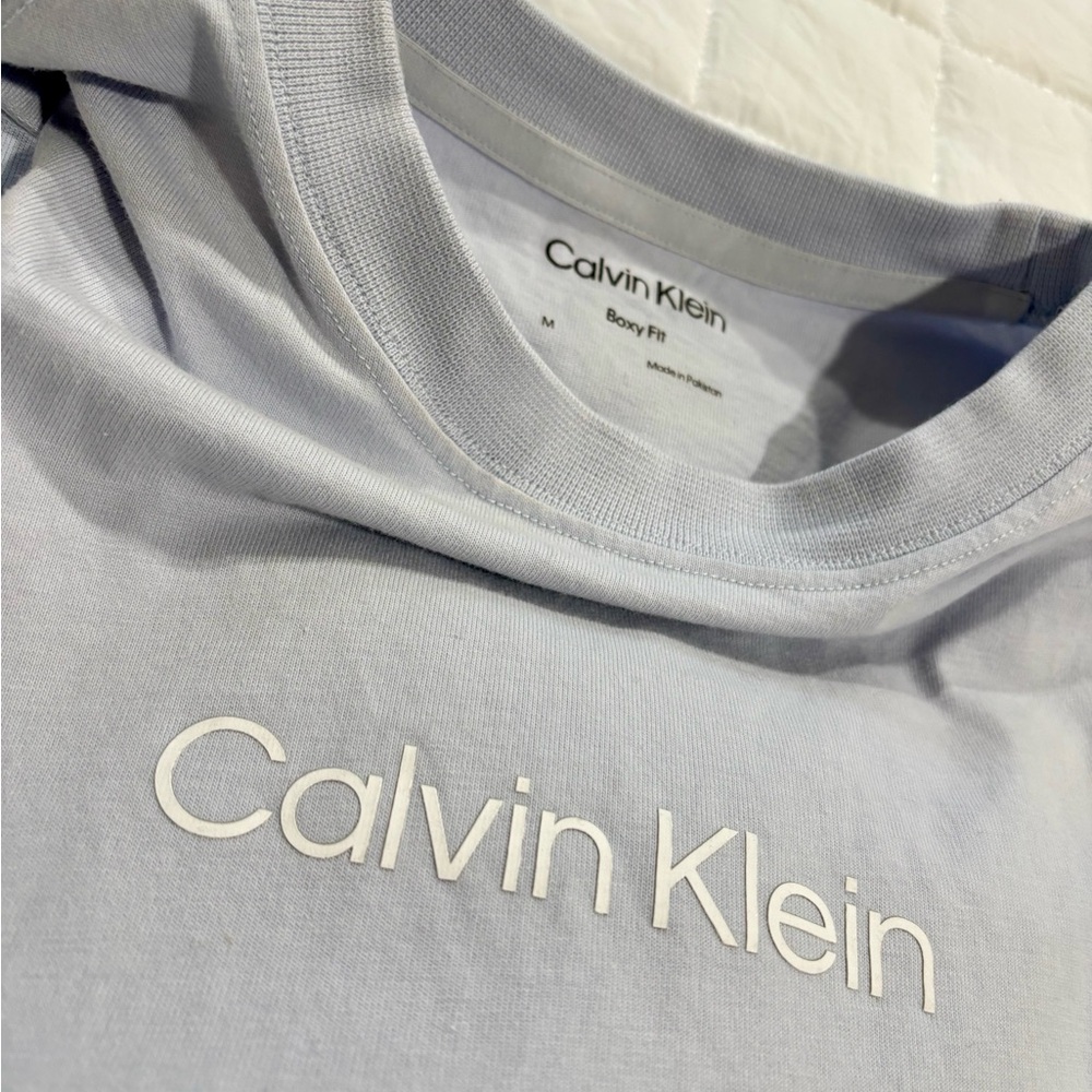 Calvin Klein Woman’s Soft Blue Tee